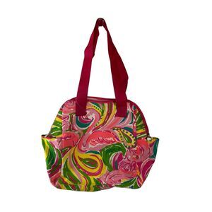 Buckhead Bettie’s tote bags Lily P inspired colors shoulder purse 18x14"